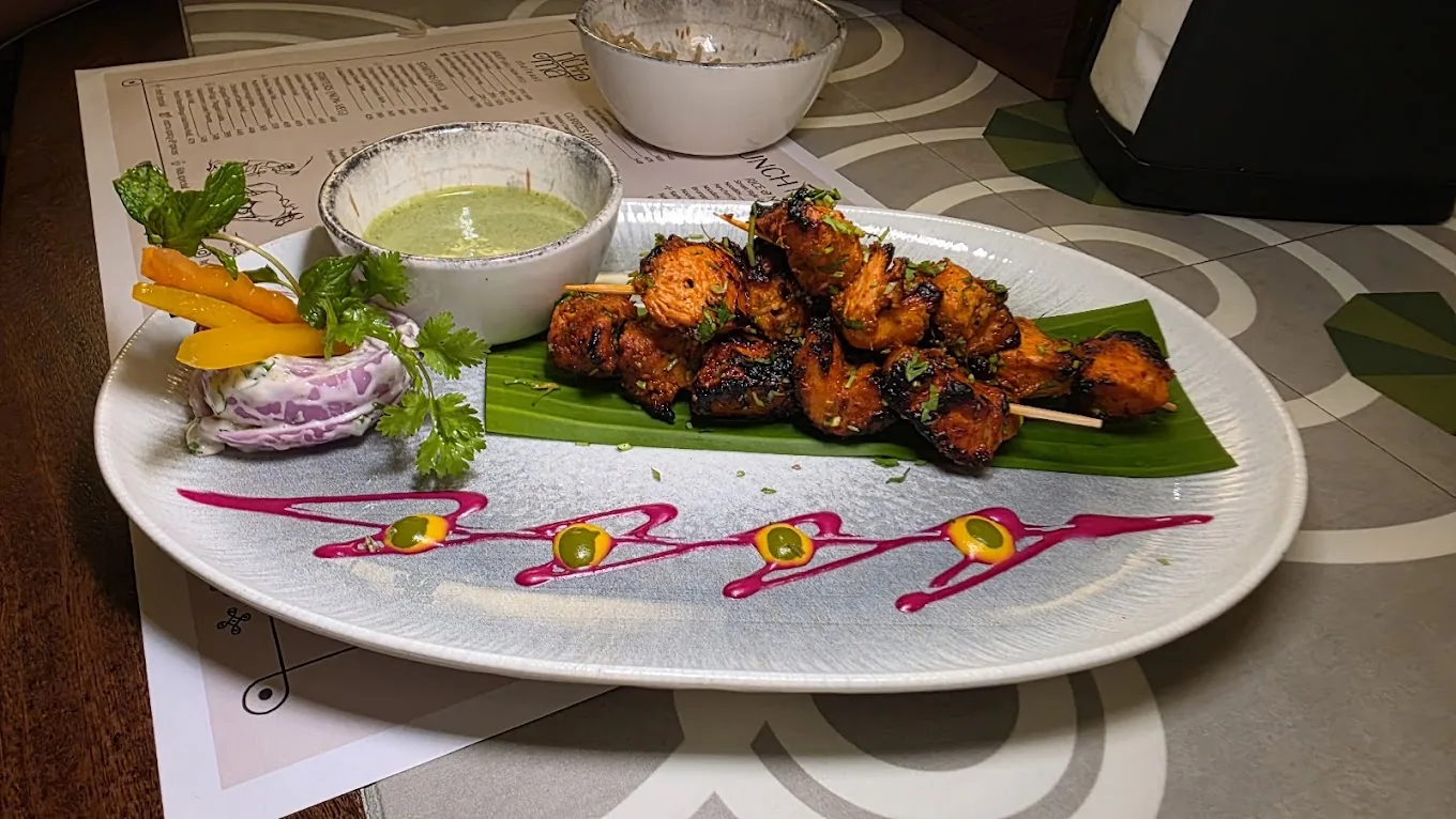 Tandoori Royyalu — clay oven prawns